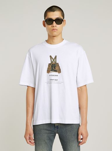 Archive Print Boxy T-Shirt